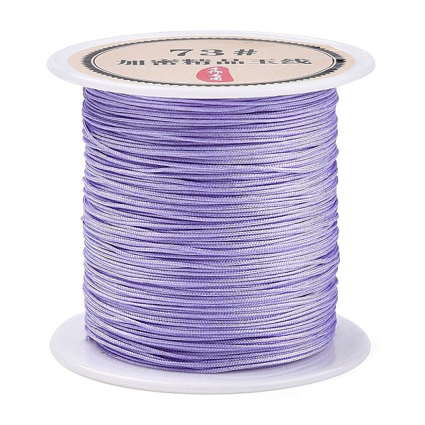 

PandaHall 40 Yards Nylon Chinese Knot Cord, Nylon Jewelry Cord for Jewelry Making, Lilac, 0.6mm Nylon Purple