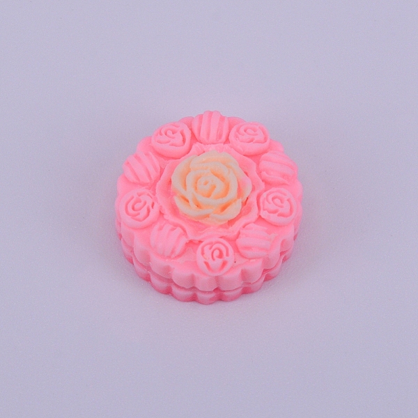 

PandaHall Opaque Frosted Resin Cabochon, Flower, Pink, 16.5x8.5mm Resin Flower Pink