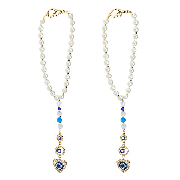 2Pcs Alloy Rhinesto… - image