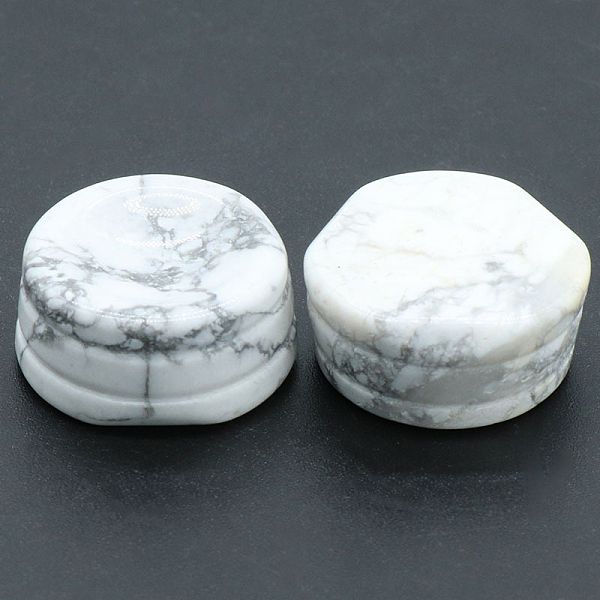 Natural Howlite Dis… - image