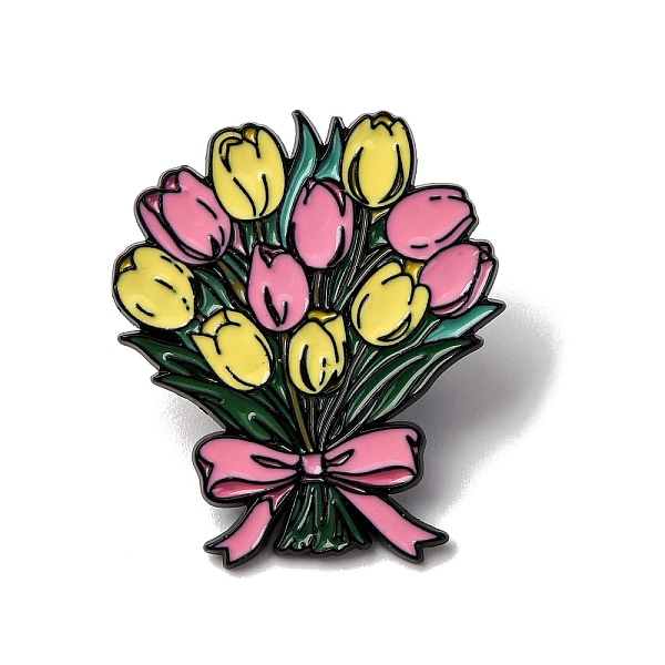 Tulip Flower Enamel… - image