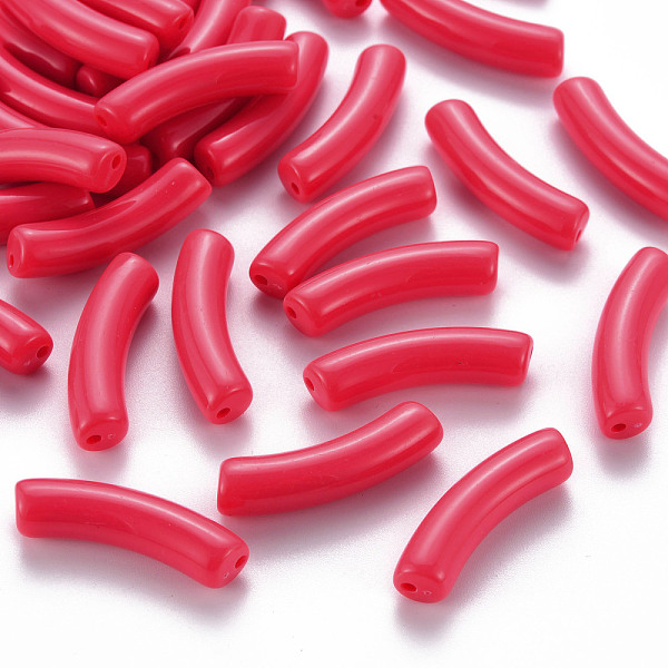 Opaque Acrylic Beads - image