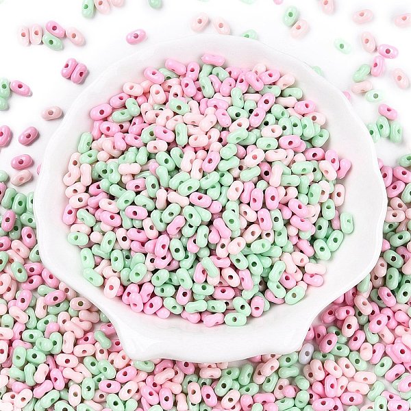 Opaque Acrylic Beads - image