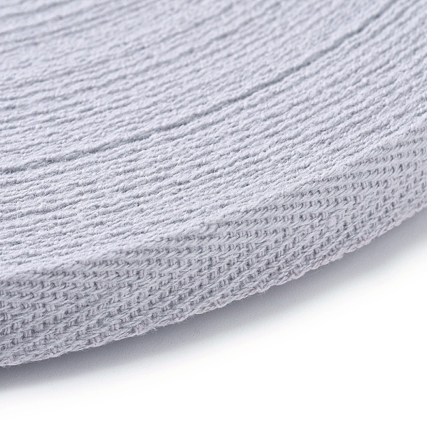 

PandaHall Cotton Twill Tape Ribbons, Herringbone Ribbons, for Sewing Craft, Light Grey, 3/8 inch(10mm), about 50yard/roll(45.72m/roll)..., Gray