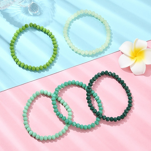 5Pcs 5 Styles Facet… - image