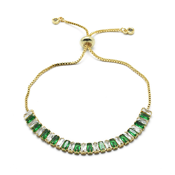 Brass Cubic Zirconi… - image