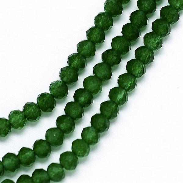 Filamenti Di Perline Giada Verde Naturale