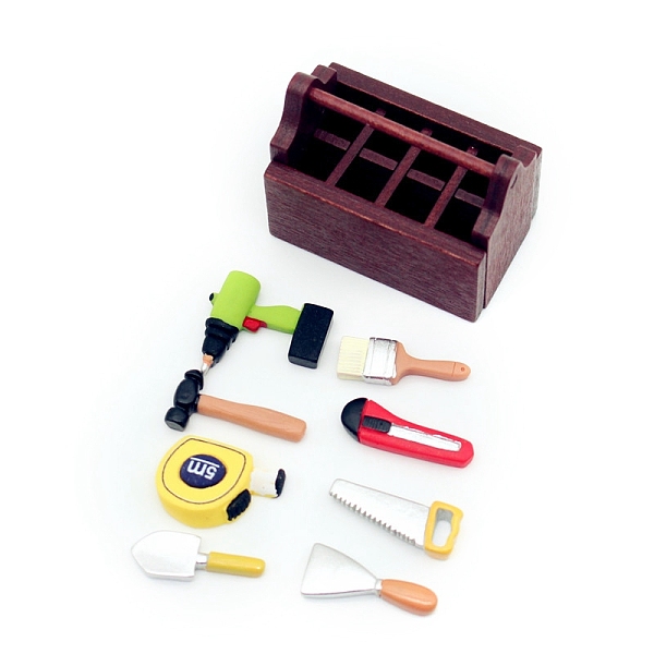 Mini Miniature Toy Mini Coffee Toolbox Mini Miniature Toy Mini Coffee Toolbox