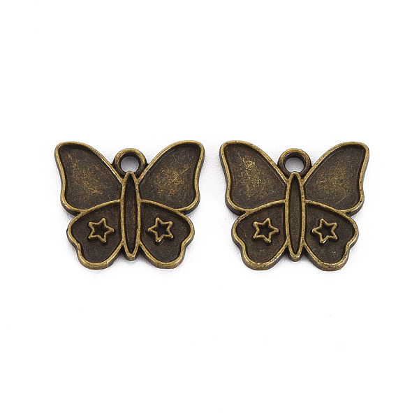 

PandaHall Tibetan Style Alloy Pendant Enamel Settings, Cadmium Free & Lead Free, Butterfly, Antique Bronze, 15.5x17x1.5mm, Hole: 1.8mm Alloy...