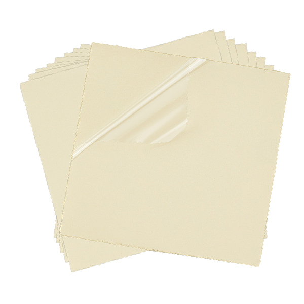 Autocollants statiques carrés en PVC pour vitres de voiture