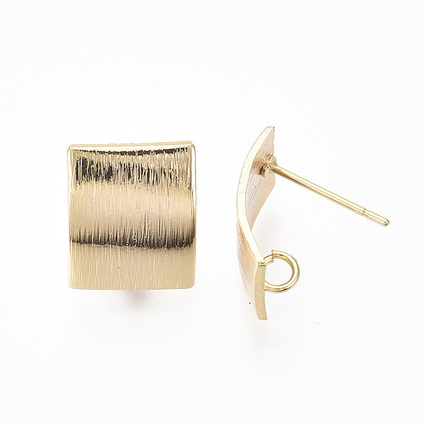 Brass Stud Earring … - image