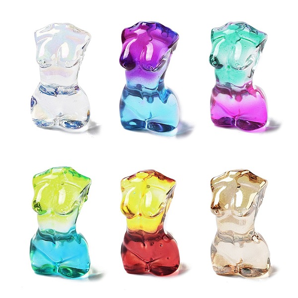

PandaHall Electroplate K9 Glass Female Model Figurines, for Home Office Desktop Decoration, Mixed Color, 22x31x51.5mm Glass Body Multicolor