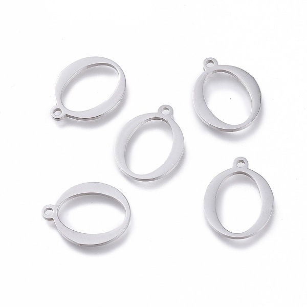 

PandaHall 304 Stainless Steel Charms, Greek Alphabet, Stainless Steel Color, Letter.O, 14.4x11x1mm, Hole: 1.2mm 304 Stainless Steel Letter O