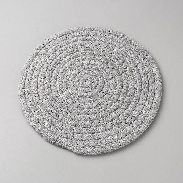 Round Cotton Woven Coasters