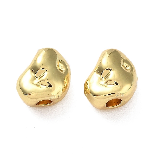 

PandaHall Rack Plating Alloy Beads, Long-Lasting Plated, Lead Free & Cadmium Free, Nuggets, Real 18K Gold Plated, 6x6x4mm, Hole: 1.6mm Alloy...