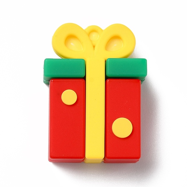 

PandaHall Christmas PVC Plastic Pendants, Christmas Gift, Red, 38.5x28x18.5mm, Hole: 3mm PVC Others Red