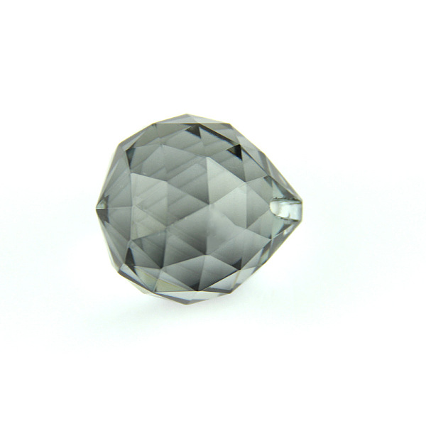 

PandaHall K9 Glass Pendants, Teardrop, Light Grey, 30mm K9 Glass Teardrop