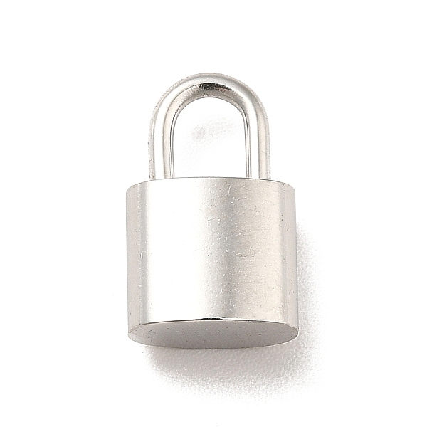 

PandaHall 304 Stainless Steel Pendants, Padlock Charms, Stainless Steel Color, 13x8x5mm, Hole: 4.5x3mm 304 Stainless Steel Lock