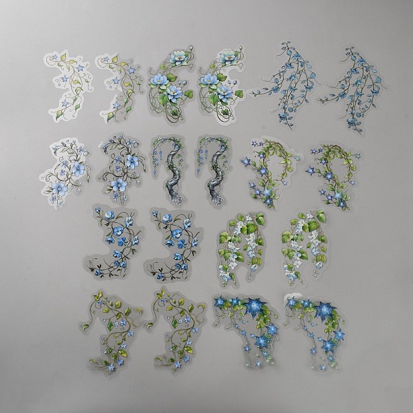 20 autocollant décoratif en forme de fleur pour animaux de compagnie