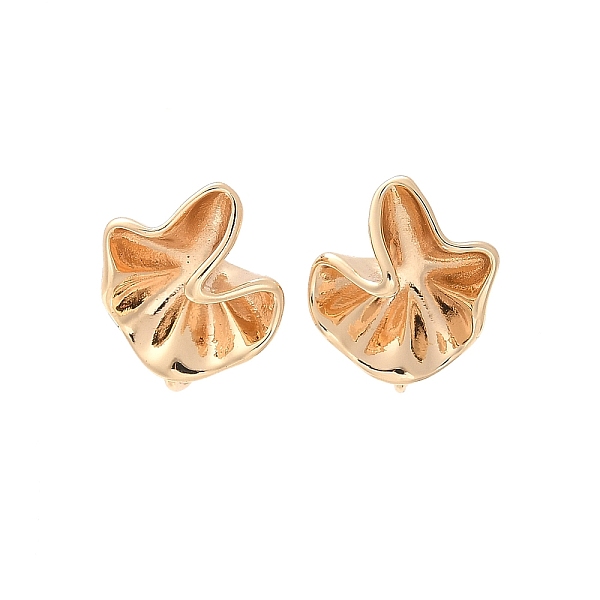 Brass Stud Earrings… - image