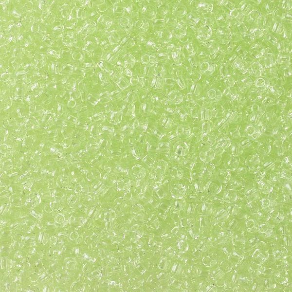 

PandaHall TOHO Round Seed Beads, Japanese Seed Beads, (15) Citrus Spritz, 11/0, 2.2mm, Hole: 0.8mm, about 1110pcs/bottle, 10g/bottle Glass..., Green