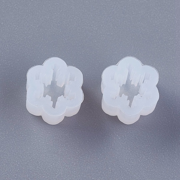 

PandaHall Silicone Molds, Resin Casting Molds, For UV Resin, Epoxy Resin Jewelry Making, Snowflake, White, 8x5mm, Inner Size: 6mm Silicone...