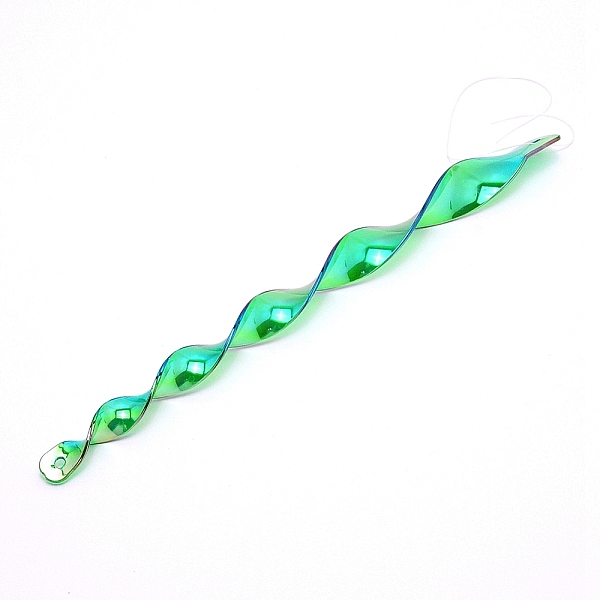 

PandaHall Plastic Bird Repellent Stick, Heliciform, Spring Green, 38.5cm Plastic