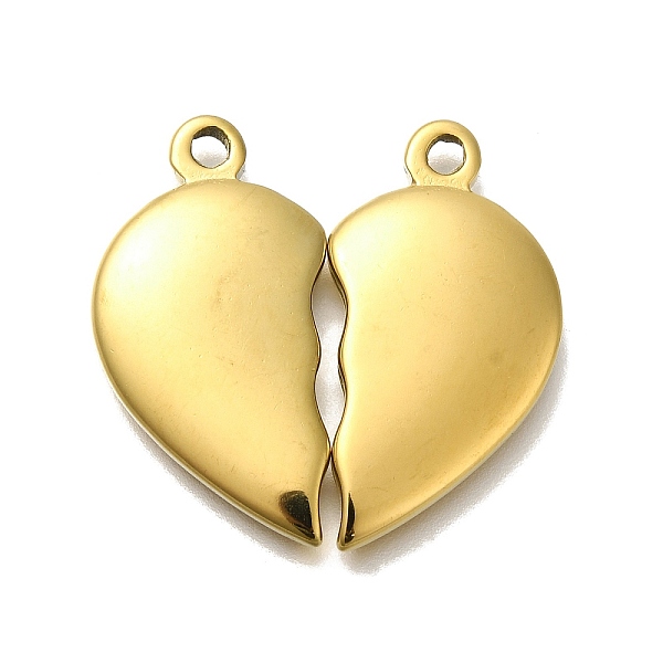 Ion Plating(IP) 304 Stainless Steel Split Pendants