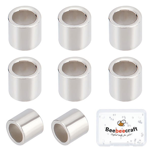 

PandaHall Beebeecraft 50Pcs/Box Crimp Tube Beads 925 Sterling Silver Crimping Tube Spacers 2mm Cord End Caps Loose Stopper Beads for Earring...