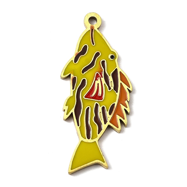 Stainless Steel Enamel Pendants