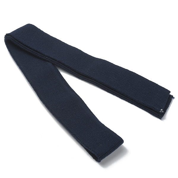 

PandaHall 95% Cotton & 5% Elastic Fiber Ribbing Fabric for Cuffs, Waistbands Neckline Collar Trim, Knitted Hem, Marine Blue...