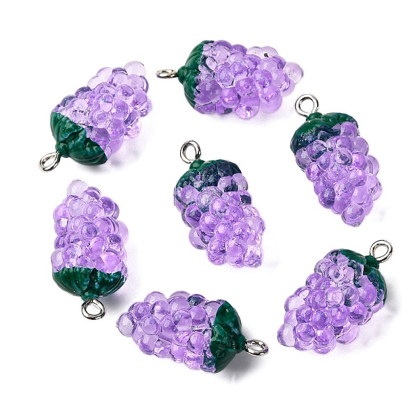 Trasparent Resin Pendants