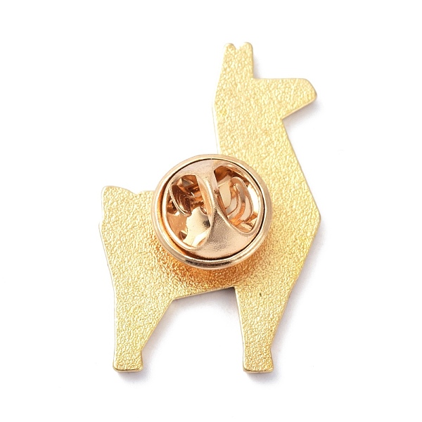 Origami-Hund-Emaille-Pin