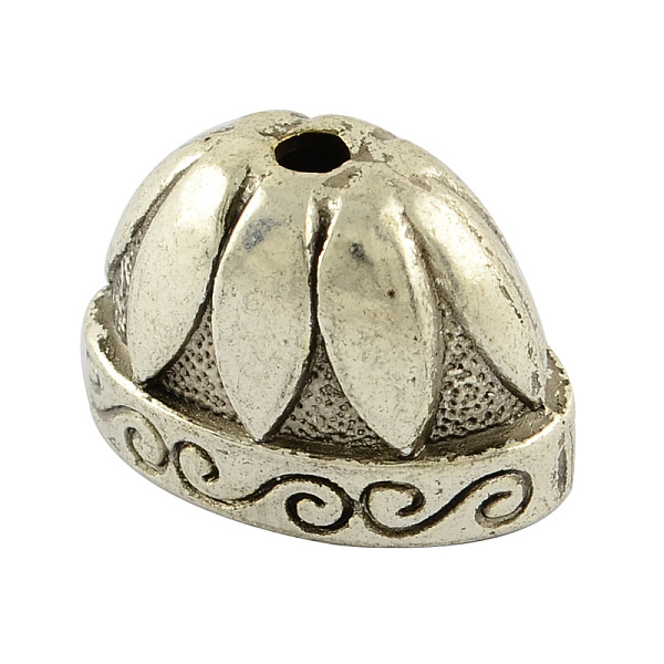 

PandaHall Tibetan Style Alloy Bead Cones, For Tassels Pendant, Cadmium Free & Nickel Free & Lead Free, Antique Silver, 13.5x20x12mm, Hole...