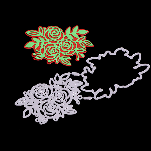 

PandaHall Flower Frame Carbon Steel Cutting Dies Stencils, for DIY Scrapbooking/Photo Album, Decorative Embossing DIY Paper Card, Matte...