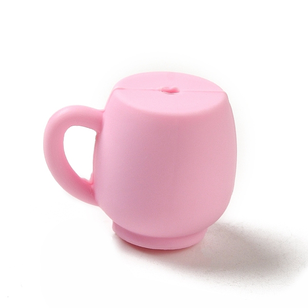 

PandaHall Silicone Focal Beads, Cup, Pearl Pink, 20x25x18mm, Hole: 2mm Silicone