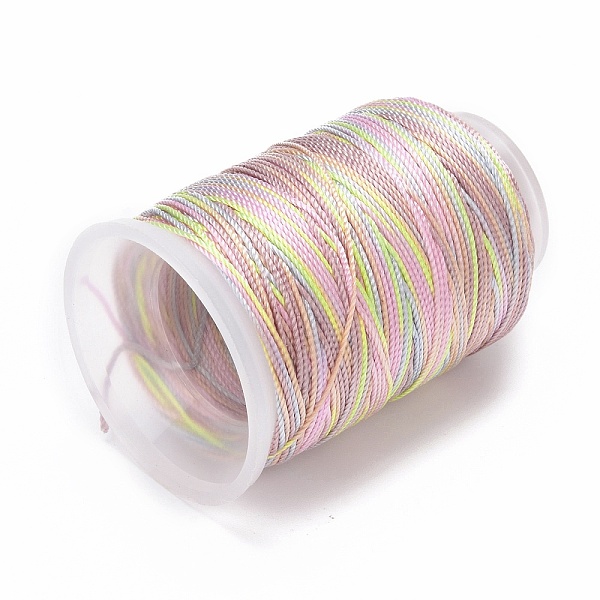 5 Rolls 12-Ply Segment Dyed Polyester Cords