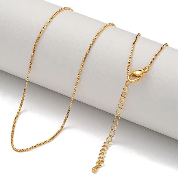 Brass Box Chain Nec… - image