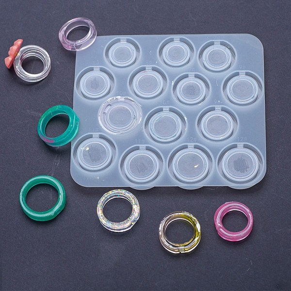 DIY Spinning Fidget Ring Silikonformen