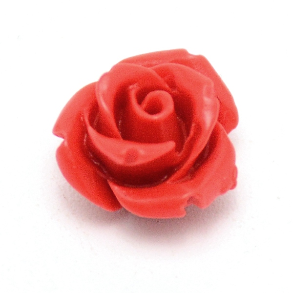 

PandaHall Cinnabar Carved Rose Beads, DIY Earring, Bracelet Jewelry Accessories, Red, 9.5~10.5x8.5mm, Hole: 1.2mm Cinnabar Flower Red