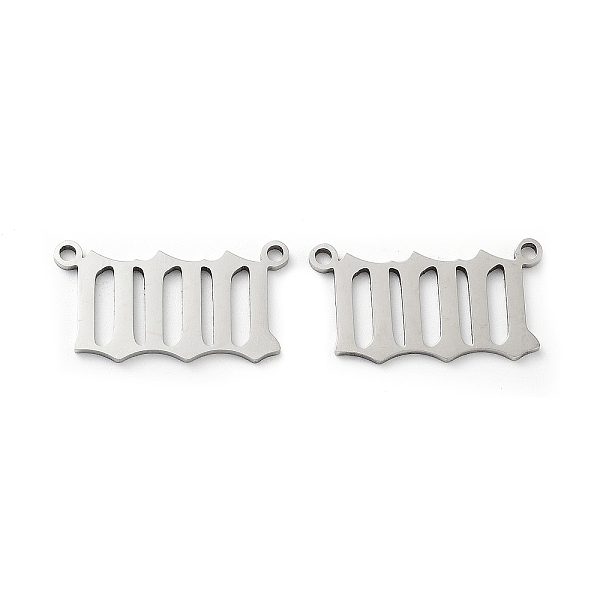 

PandaHall 201 Stainless Steel Pendants, Number 0 Charm, Stainless Steel Color, 12x22x1mm, Hole: 1.4mm 201 Stainless Steel Number