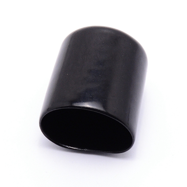 

PandaHall Rubber End Caps, Flexible Bolt Covers, Screw Caps, Thread Protectors, Column, Black, 34x25mm, Inner Diameter: 24mm Synthetic...