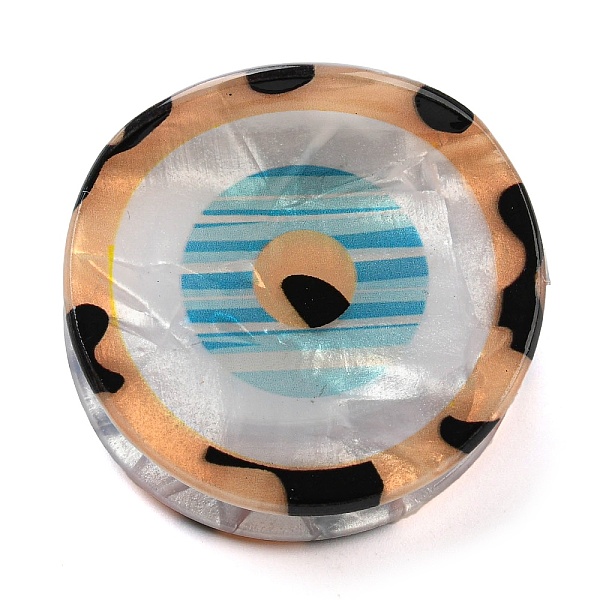 

PandaHall Evil Eye Shape PVC Claw Hair Clips, for Woman Girl, PeachPuff, 43x46x36mm PVC Evil Eye Brown