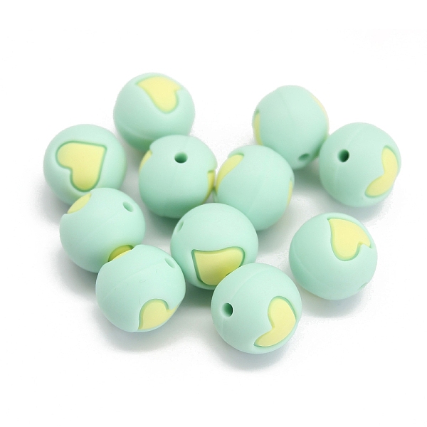 Round With Heart Pa… - image