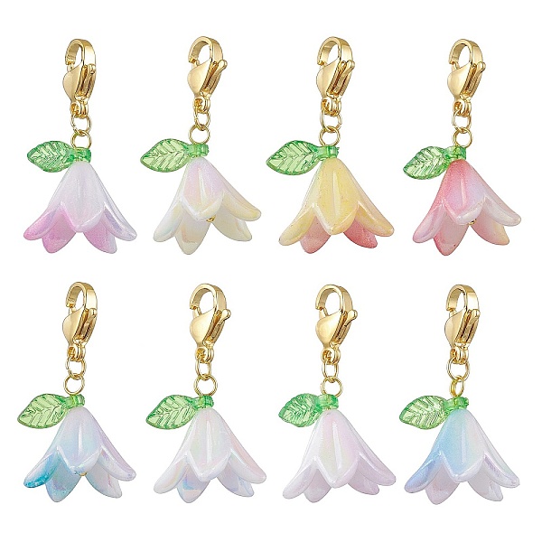 Acrylic Morning Glory Pendant Decorations