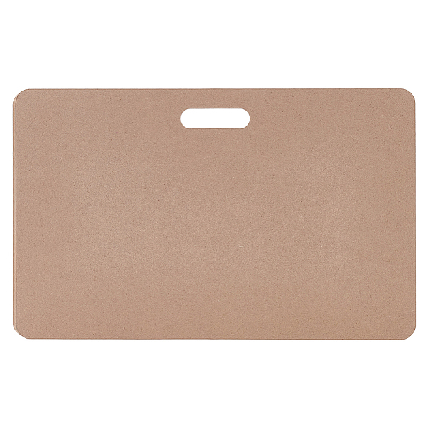 

PandaHall Portable Clay Wedging Board with Built-in Handle, MDF Wood Mud Mat for Clay Ceramic Crafts, Tan, 250x400x12mm Wood Rectangle..., Orange