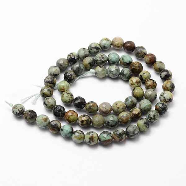 Natural African Turquoise(Jasper) Beads Strands