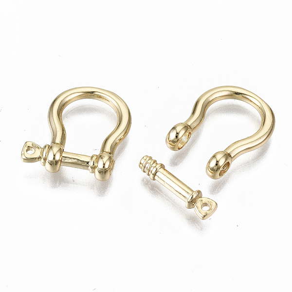 Brass D-Ring Anchor Shackle Clasps