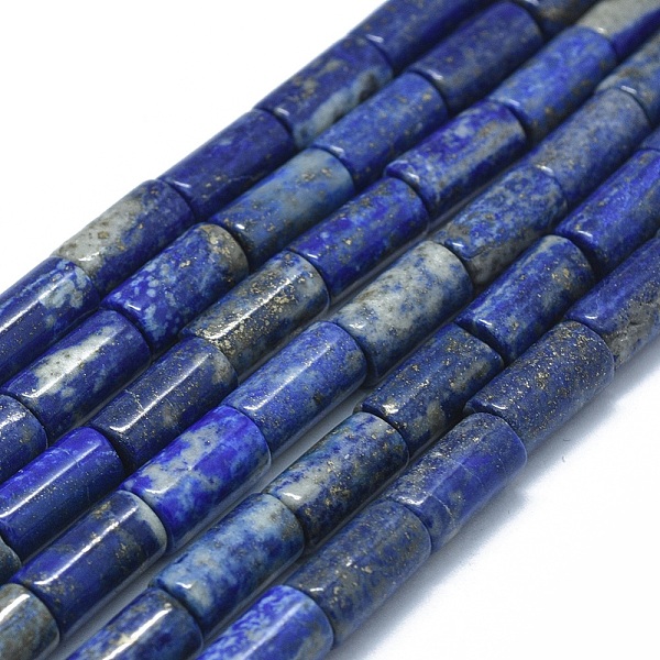 

PandaHall Natural Lapis Lazuli Beads Strands, Column, 15~17x7.5~8mm, Hole: 1.2mm, about 24~25pcs/strand, 14.7~15.5 inch(37.5~39.5cm) Lapis...