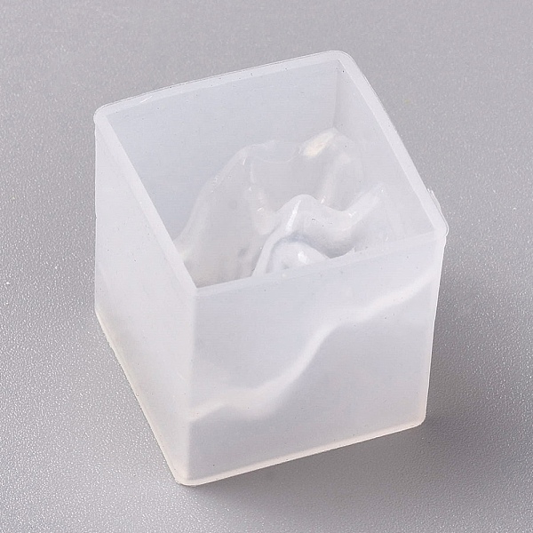 

PandaHall Silicone Molds, Resin Casting Molds, For UV Resin, Epoxy Resin Jewelry Making, Mountain, White, 22x22x22mm, Inner Diameter...